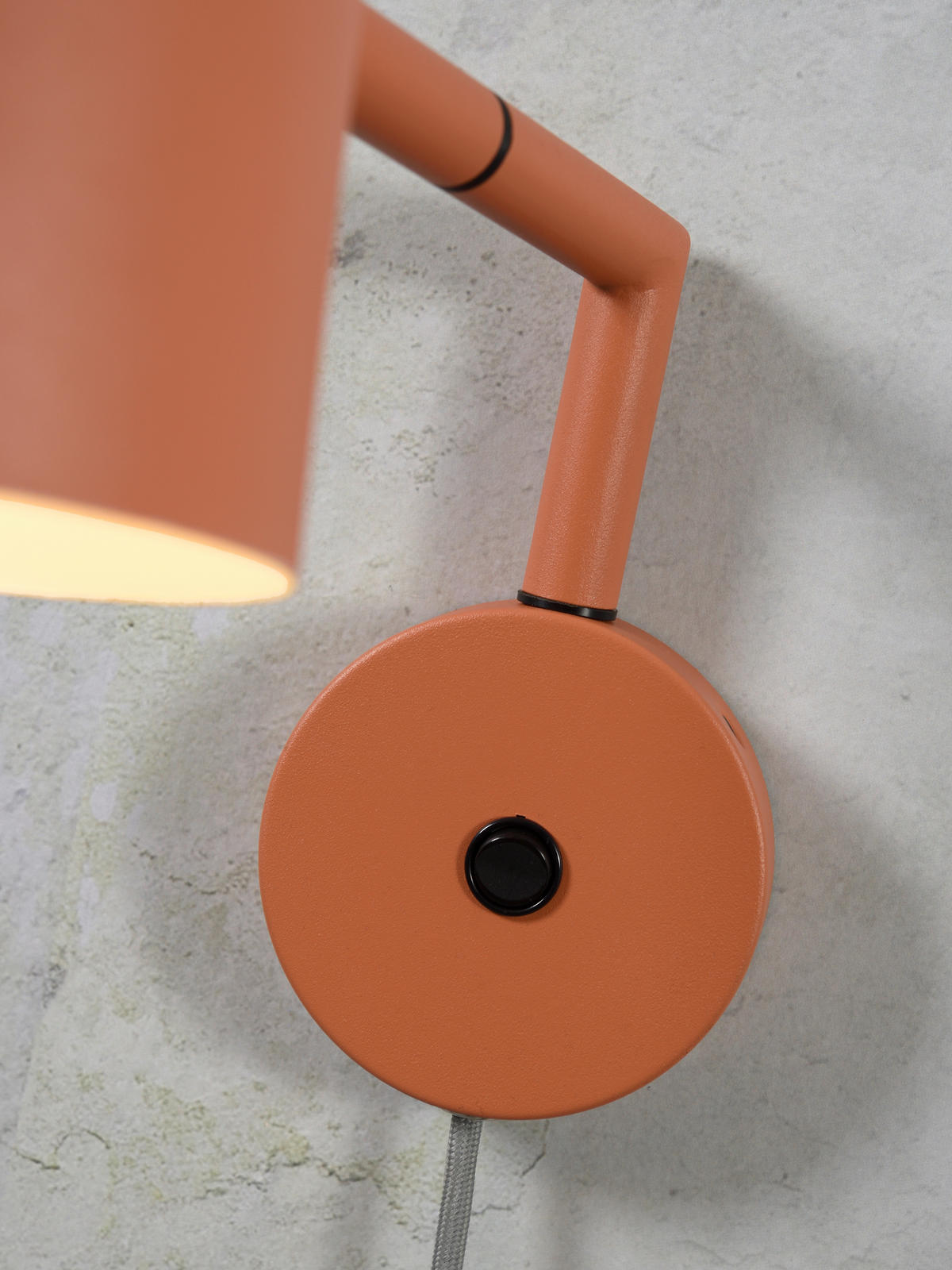 VÄGGLAMPA Marseille 33/15/33 cm   - terrakotta, Design, metall (33/15/33cm) - It's about Romi