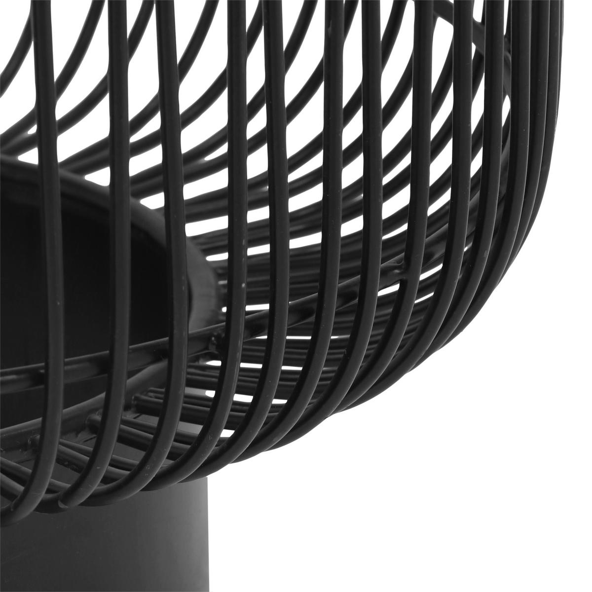 BEISTELLTISCH 41/41/46 cm Schwarz, Silberfarben rund  - Silberfarben/Schwarz, Design, Metall (41/41/46cm) - Boxxx