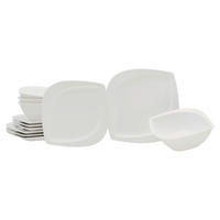TAFELSERVICE Melbourne 12-teilig  - Weiß, Basics, Keramik - Creatable