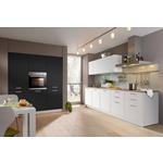 EINBAUKÜCHE   - Schwarz/Weiß, Design, Holzwerkstoff - Dieter Knoll