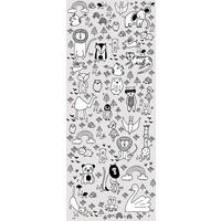 NON WOVEN-TAPET 100/250 cm  - grå, Basics (100/250cm) - Komar