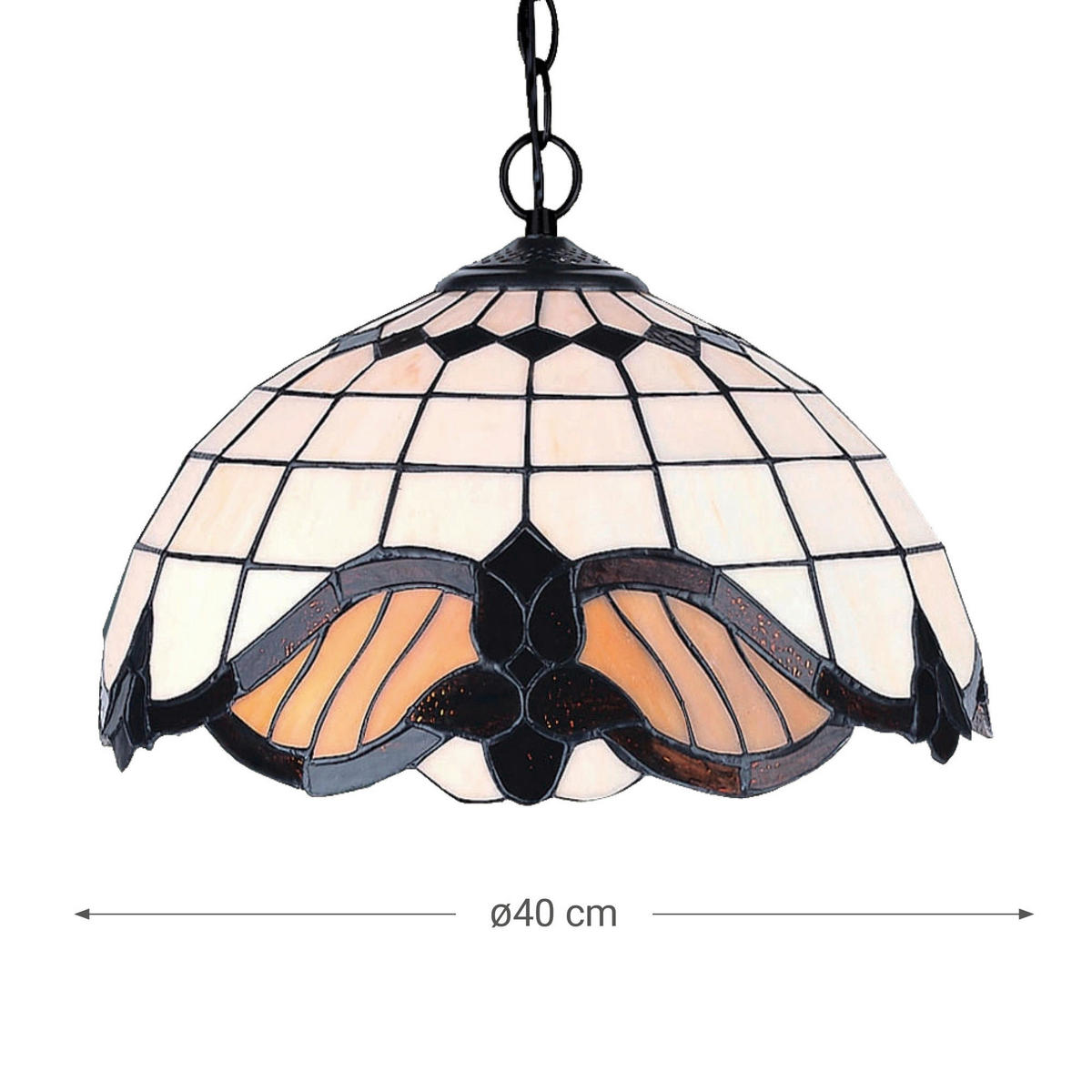 FÜGGŐLÁMPA  - többszínű, Basics, Üveg (22/41/41cm)