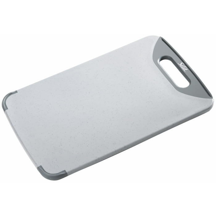 SCHNEIDEBRETT    32/20/1 cm  - Grau, Design, Kunststoff (32/20/1cm) - Silit