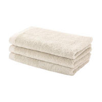 Gästetuch 3er-Set LONDON  - Creme, Basics, Textil (30/50cm) - Aquanova
