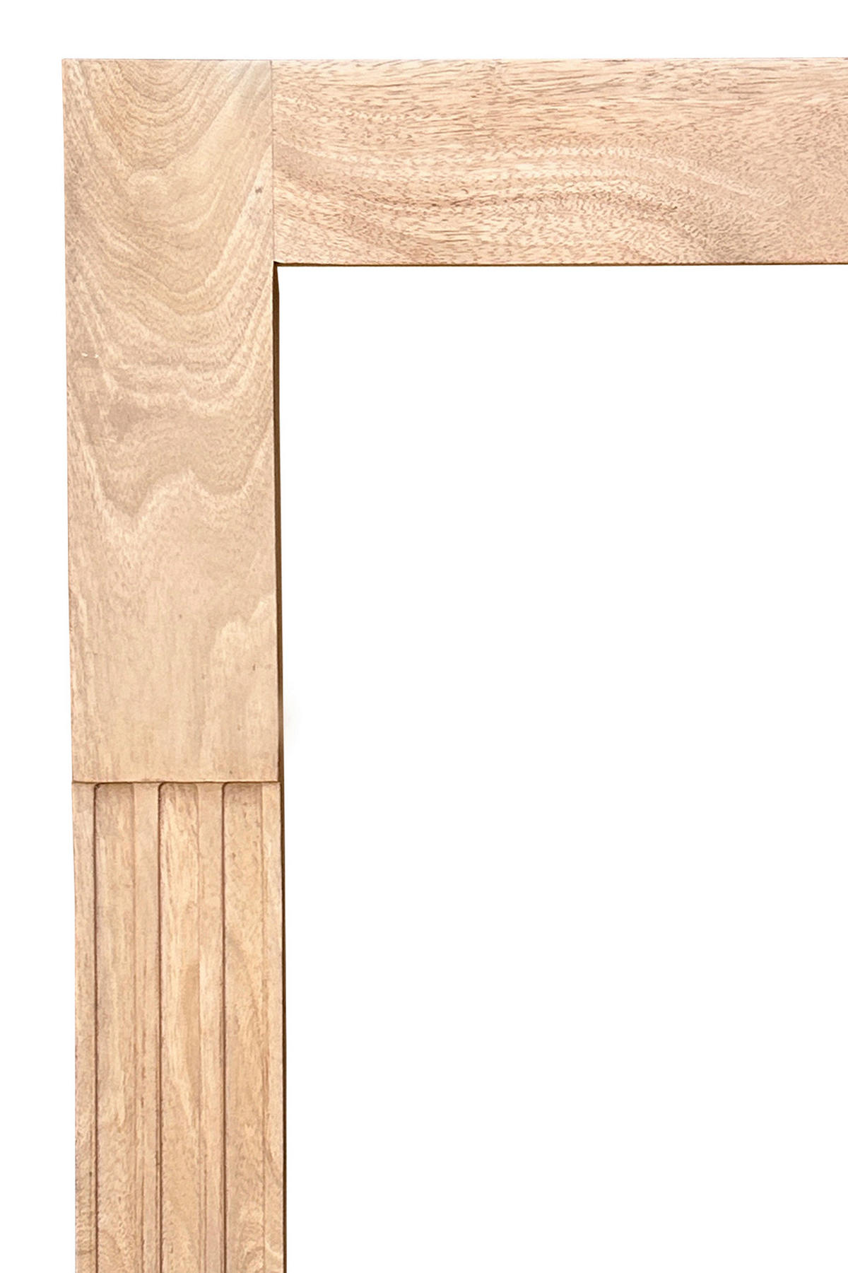 SPIEGEL 68/79/3 cm    in quadratisch  - Naturfarben, Design, Glas/Holz (68/79/3cm) - MID.YOU