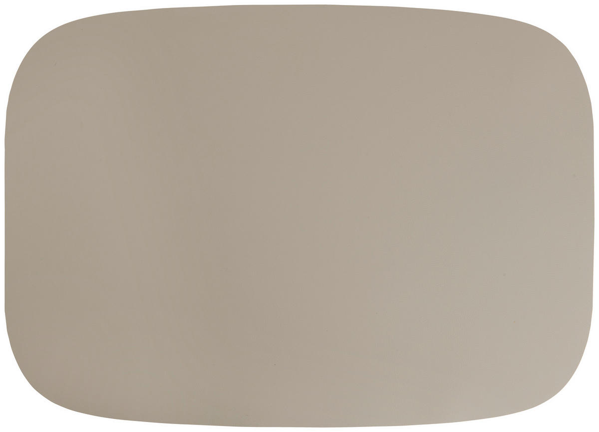 ÉTKEZŐALÁTÉT műanyag  - taupe, Basics, műanyag (46,00/0,02/33,00cm)