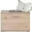 GARDEROBENBANK 65/44/36 cm - Eichefarben/Silberfarben, KONVENTIONELL, Holzwerkstoff/Kunststoff (65/44/36cm) - Boxxx GARDEROBENBANK 65/44/36 cm - Eichefarben/Silberfarben, KONVENTIONELL, Holzwerkstoff/Kunststoff (65/44/36cm) - Boxxx