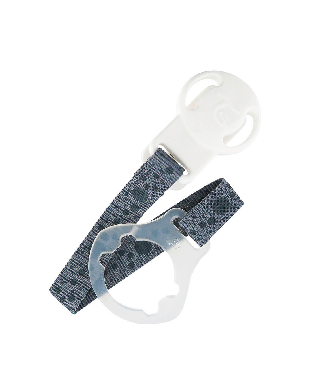 SCHNULLERCLIP  - Grau, Basics, Kunststoff/Metall (9/14,5/3cm)