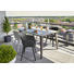 GARTENSESSEL - Hellgrau, Design, Kunststoff (56,7/80,1/55,2cm) - Ambia Garden GARTENSESSEL - Hellgrau, Design, Kunststoff (56,7/80,1/55,2cm) - Ambia Garden