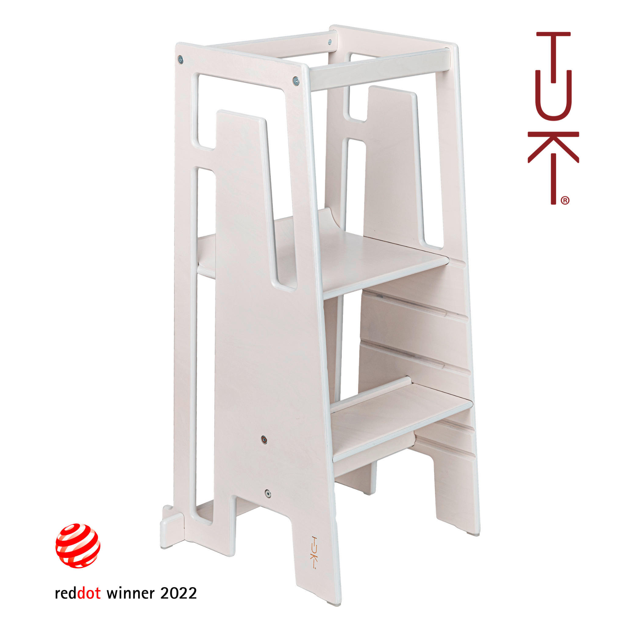 LERNTURM  - Grauweiß, Basics, Holz (40/90/43cm)