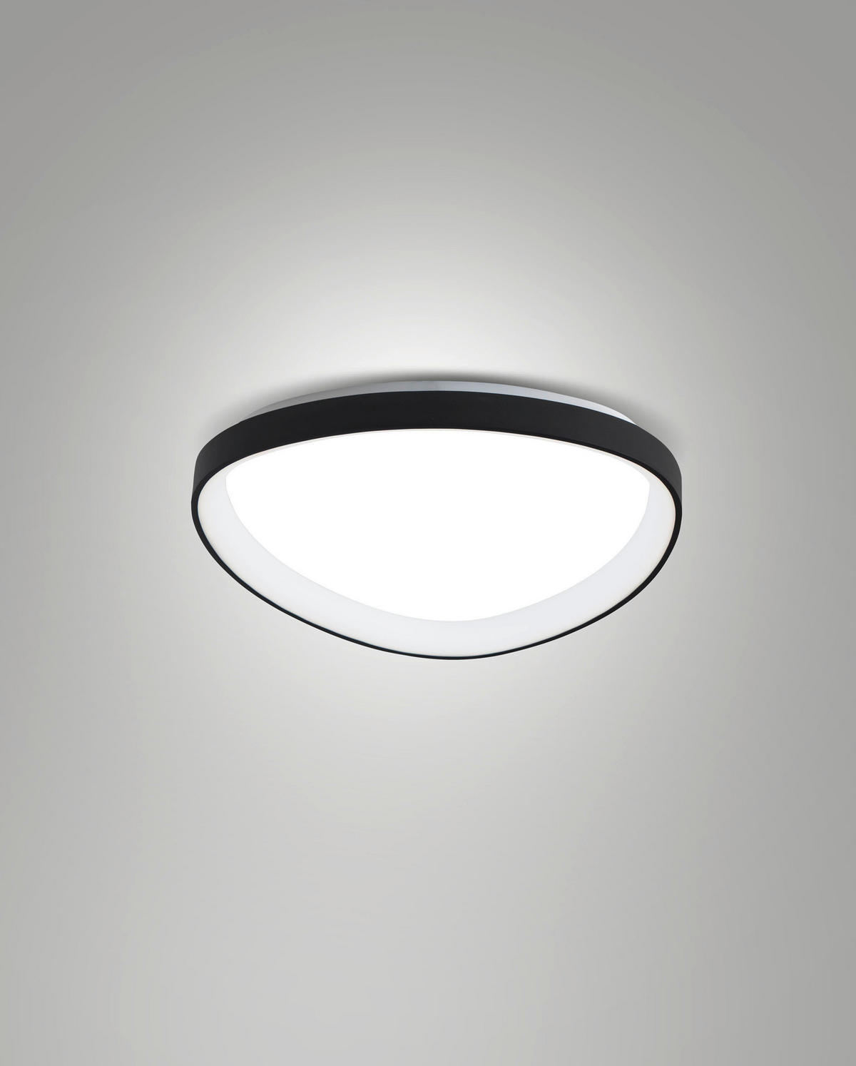 LED-DECKENLEUCHTE 42/7 cm   - Goldfarben, Design, Kunststoff/Metall (42/7cm)