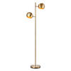 STEHLEUCHTE 23/40/145 cm    - Messingfarben, Basics, Metall (23/40/145cm) - Markslöjd