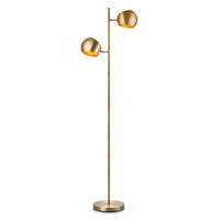 STEHLEUCHTE 23/40/145 cm    - Messingfarben, Basics, Metall (23/40/145cm) - Markslöjd