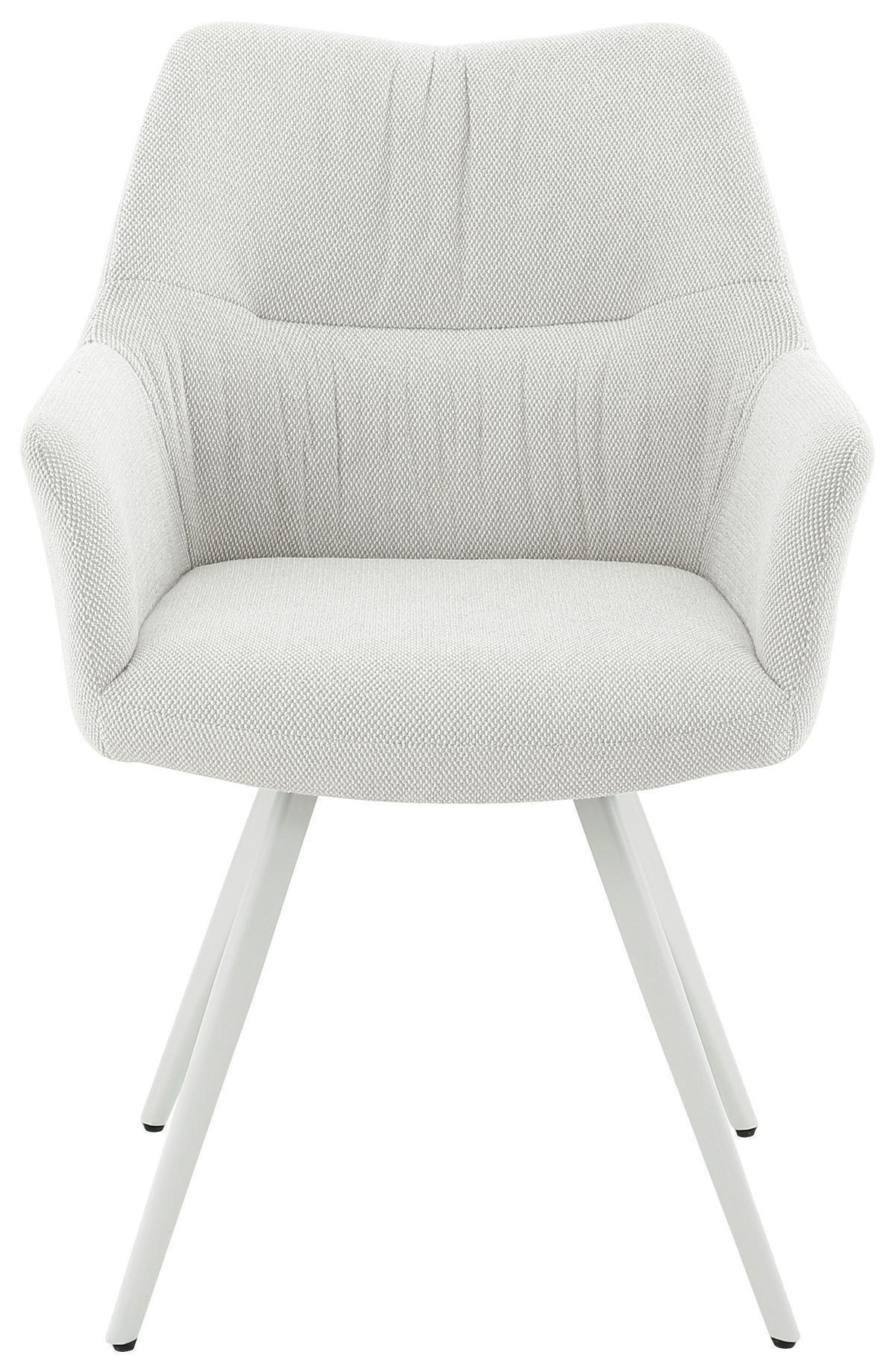 NASLANJAČ, kovina, tekstil bež  - bež, Design, kovina/tekstil (58/86/62,5cm) - Carryhome