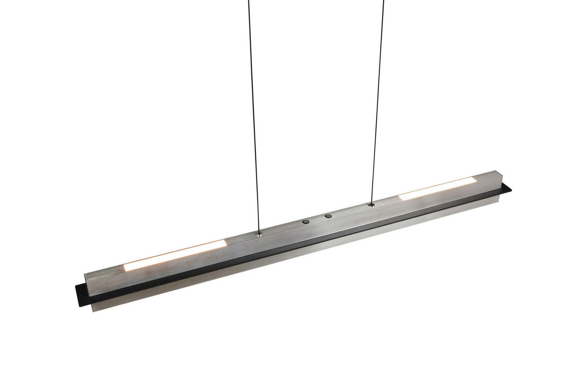 LED-PENDELLEUCHTE Emerson 95/9/150 cm   - Nickelfarben, Design, Metall (95/9/150cm) - Trio Leuchten