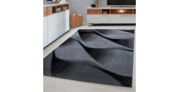 FLACHWEBETEPPICH 240/340 cm Parma Schwarz  - Schwarz, Design, Textil (240/340cm) - Novel