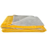 DEKORATIVNA ODEJA 150/200 cm rumena, bela  - rumena/bela, Basics, tekstil (150/200cm) - Novel