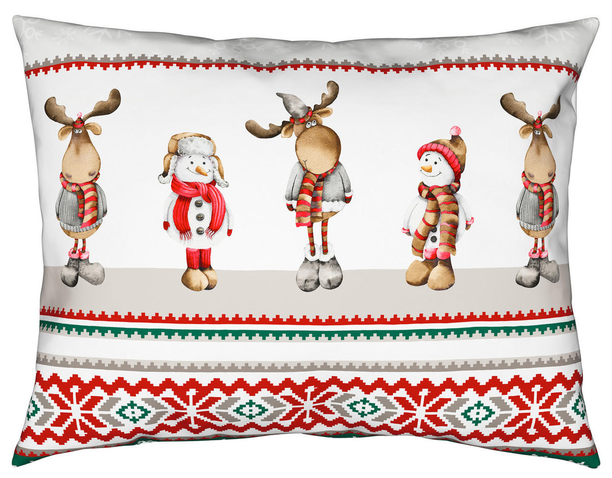 BETTWÄSCHESET 2-teilig Flanell 160/210 cm  - Rot, Konventionell, Textil (160/210cm) - Esposa
