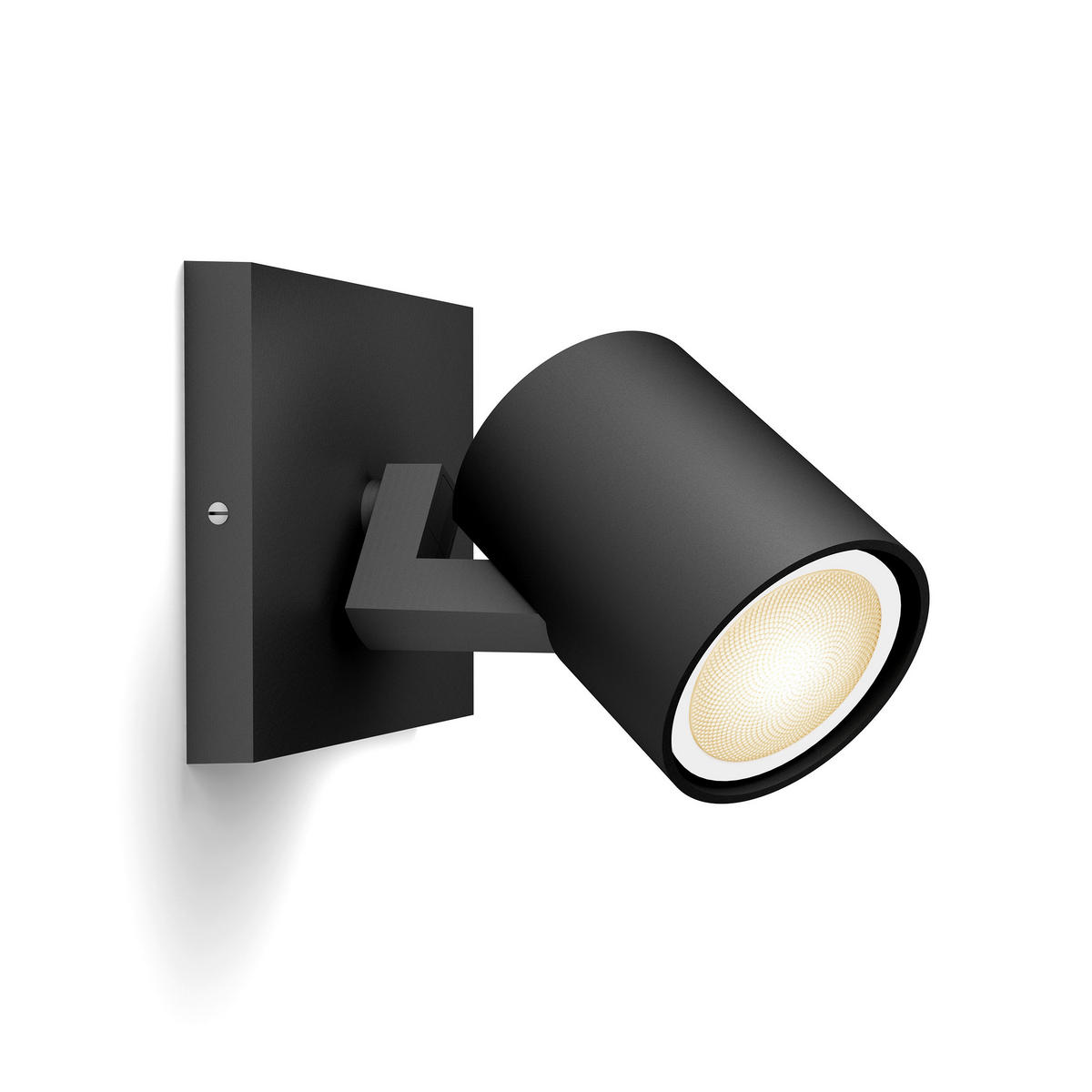 LED-STRAHLER Runner 11/10,70/9 cm   - Schwarz, Basics, Metall (11/10,70/9cm) - Philips HUE