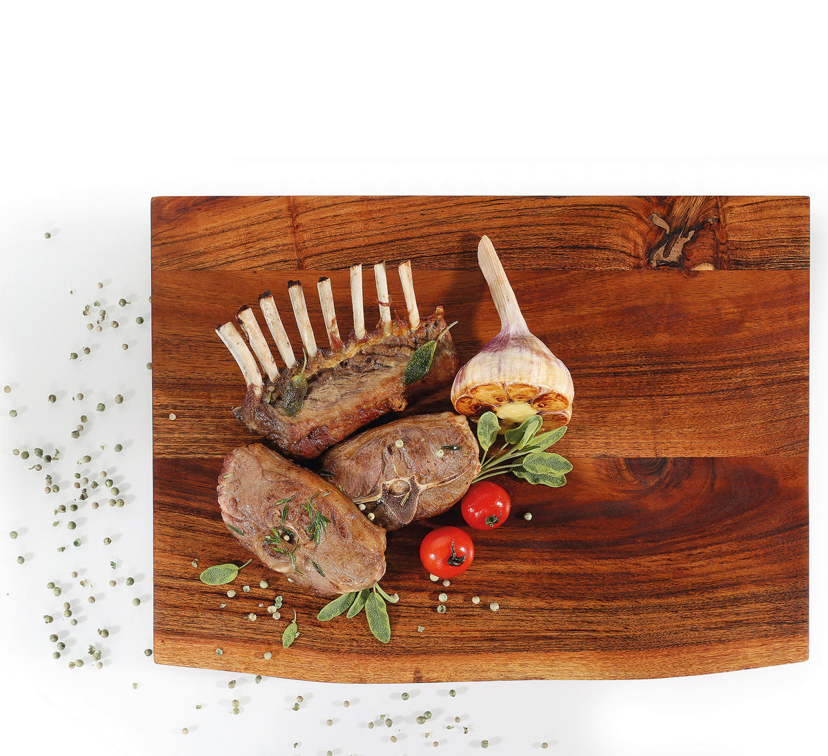 HACKBRETT Holz Akazie  - Akaziefarben, Basics, Holz (41/30/5cm) - Zassenhaus