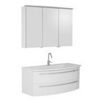 BADEZIMMER  in 120 cm  - Weiß, Design, Holzwerkstoff/Stein (120cm) - Dieter Knoll