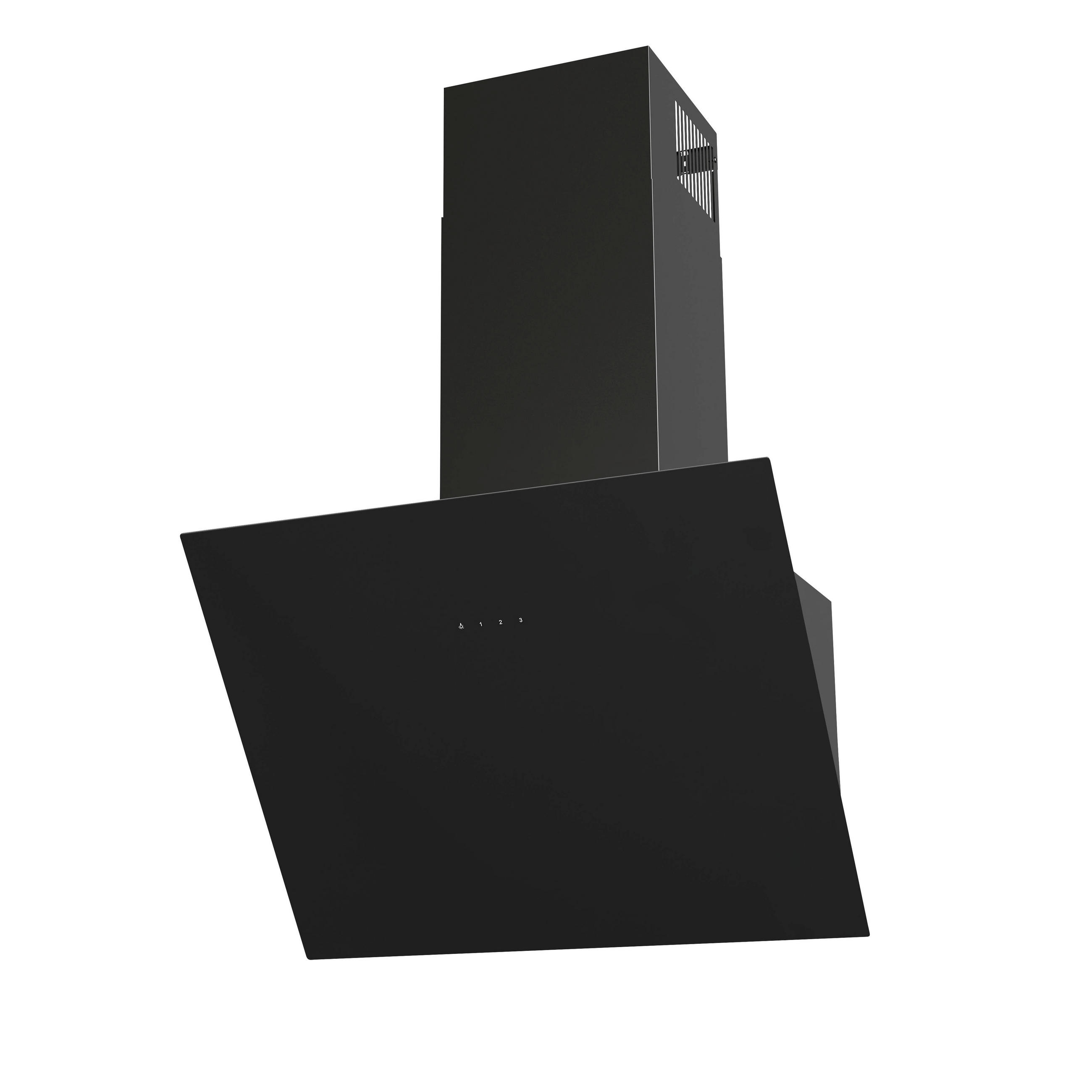 DUNSTABZUGSHAUBE DHK660  - Schwarz, Basics, Glas/Metall (59,6/91,7-118,2/36,7cm) - Oranier