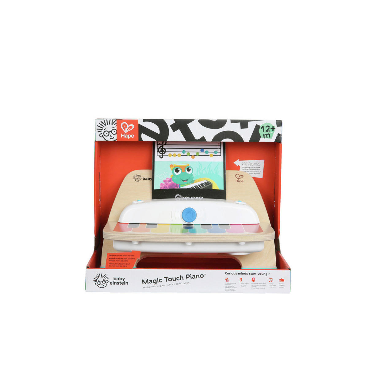 BABYKLAVIER - Multicolor, Basics, Holzwerkstoff/Kunststoff (30,5/22,9/12,7cm) - Hape