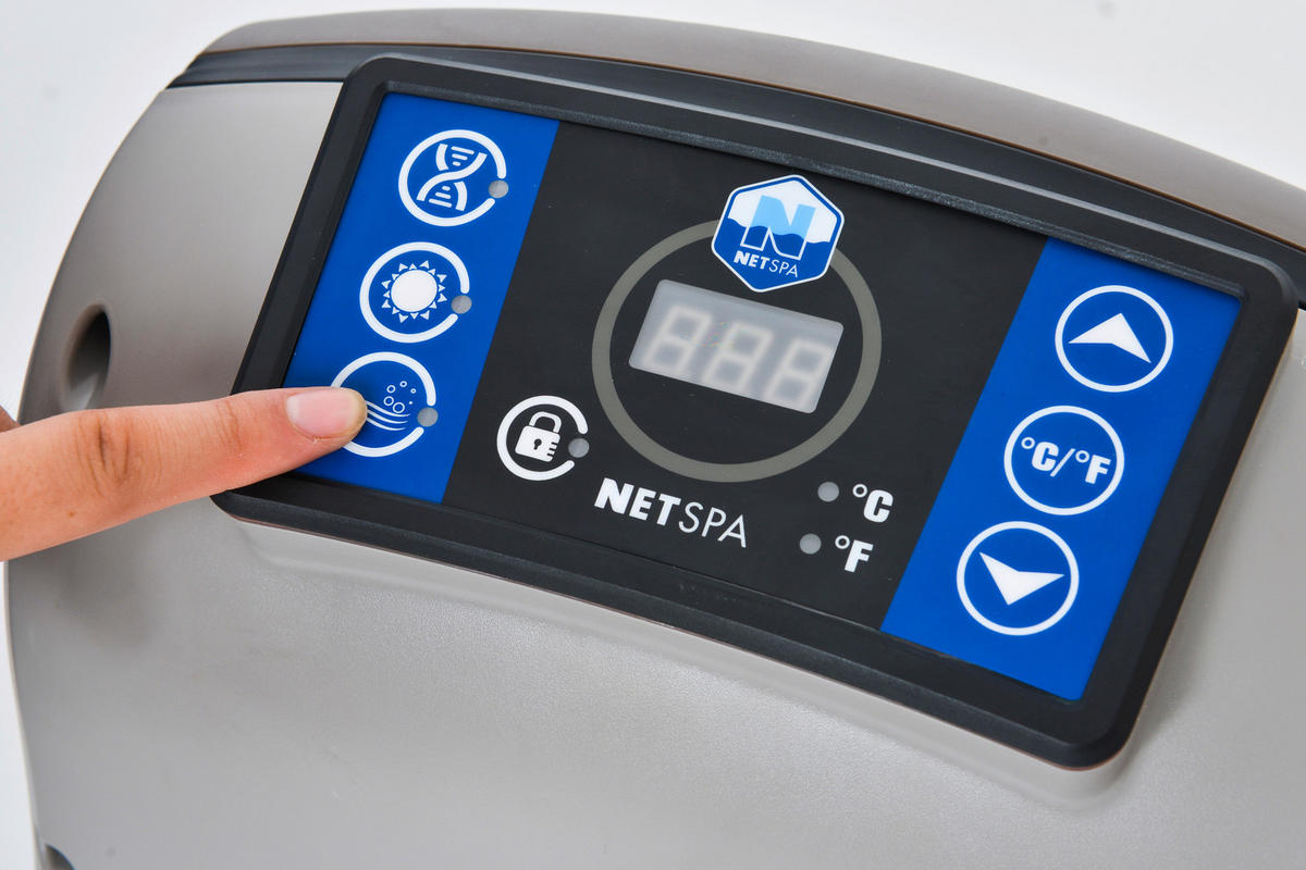 WHIRLPOOL 185/70 cm  - Schwarz/Grau, Basics, Kunststoff/Metall (185/70cm)