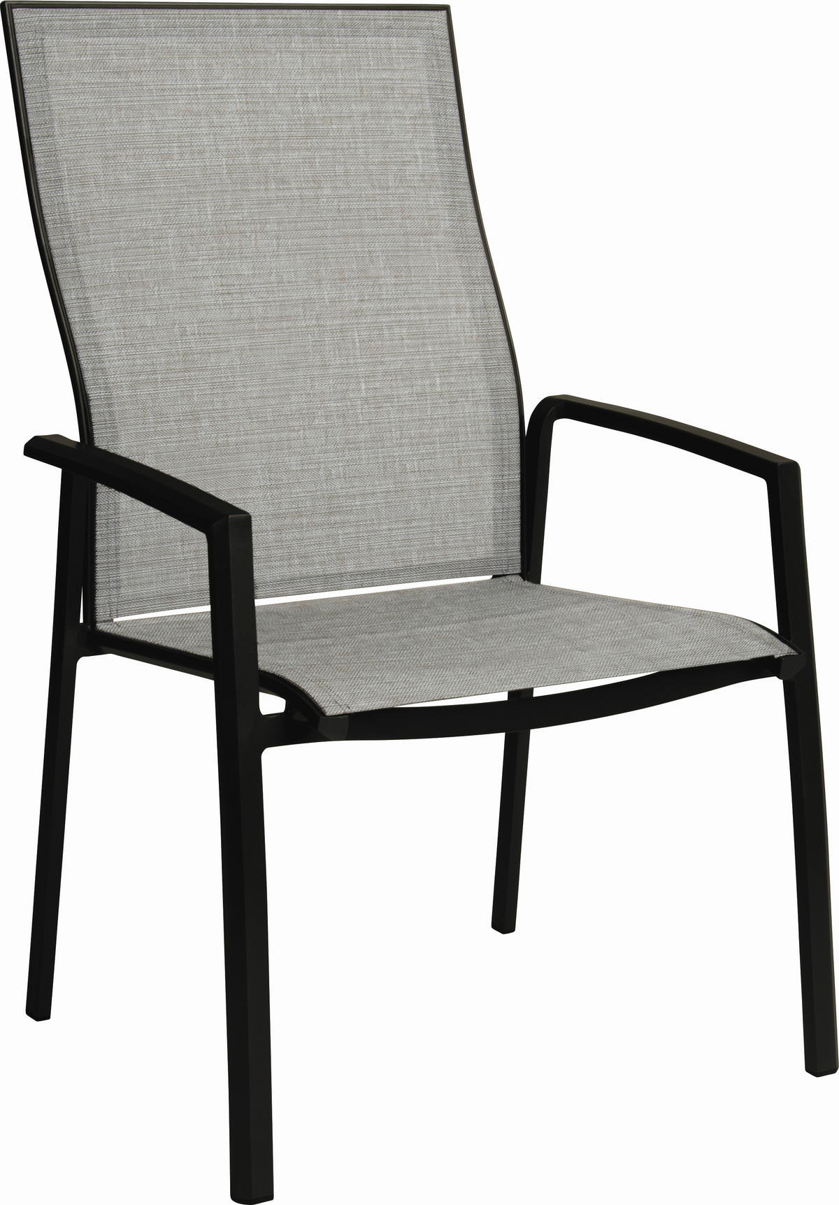 STAPELSESSEL in Metall Schwarz  - Schwarz, Design, Metall (68/109/70cm) - Stern