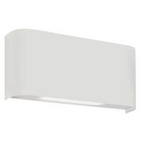 BADEZIMMER-WANDLEUCHTE Match Box  - Weiß, Design, Kunststoff/Metall (18/8/4cm)