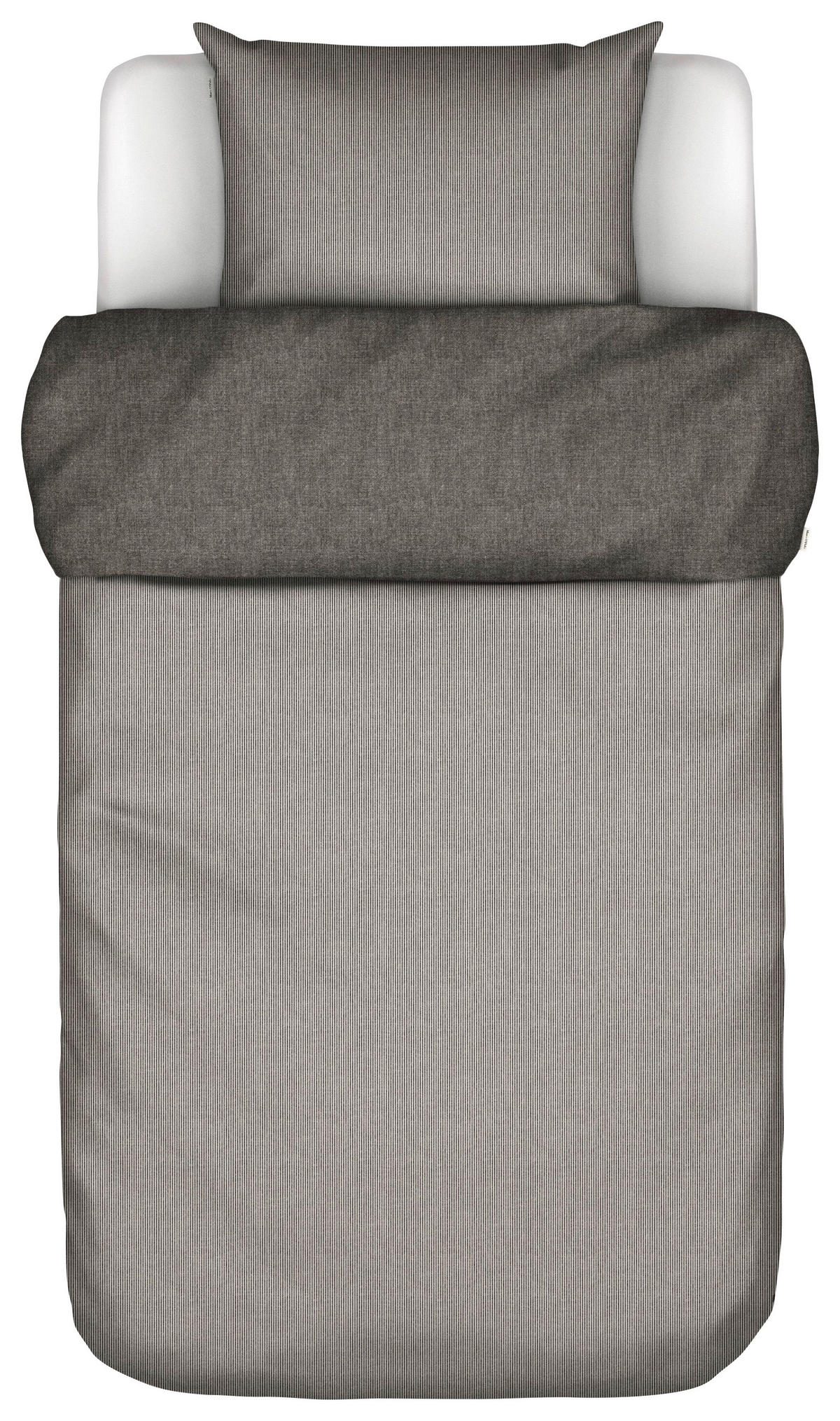 BETTWÄSCHE OLIF Flanell 140/200 cm  - Hellgrün, Basics, Textil (140/200cm) - Marc O'Polo