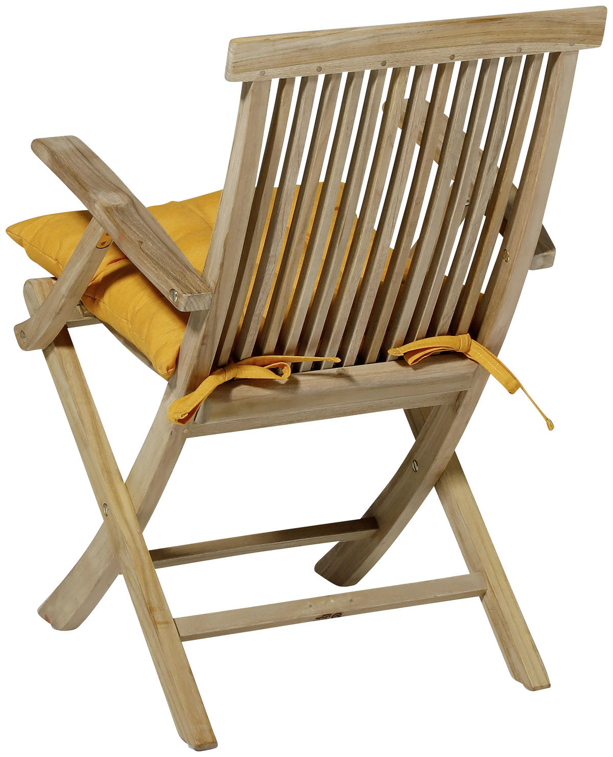 SITZKISSEN 46/46/6 cm    - Gelb, Basics, Textil (46/46/6cm)