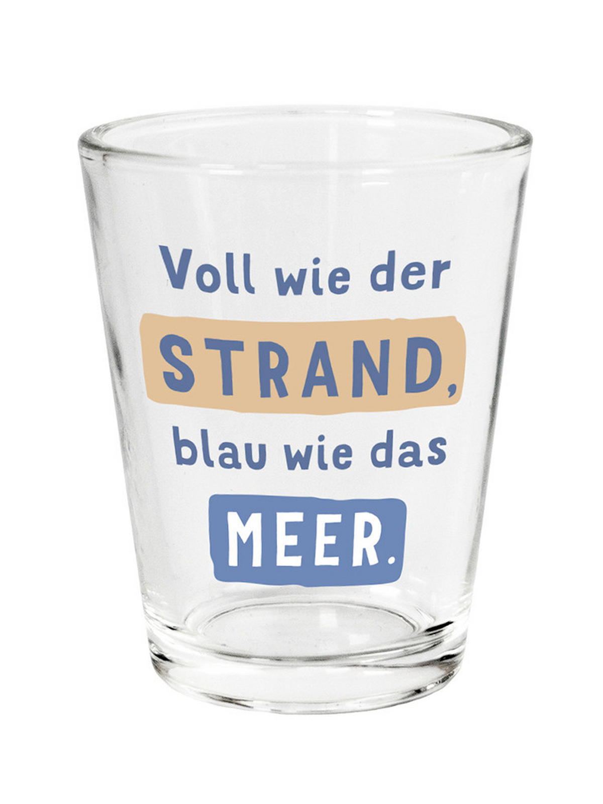 SCHNAPSGLAS 60 ml  - Multicolor, Basics, Glas (5/6cm)