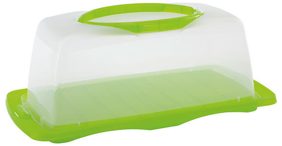 PARTYBUTLER 40/15/20 cm - Klar/Grün, Basics, Kunststoff (40/15/20cm) - Homeware