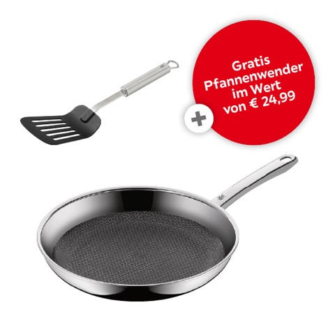 PFANNE Profi Resist 28 cm  - Edelstahlfarben/Schwarz, Metall (28cm) - WMF