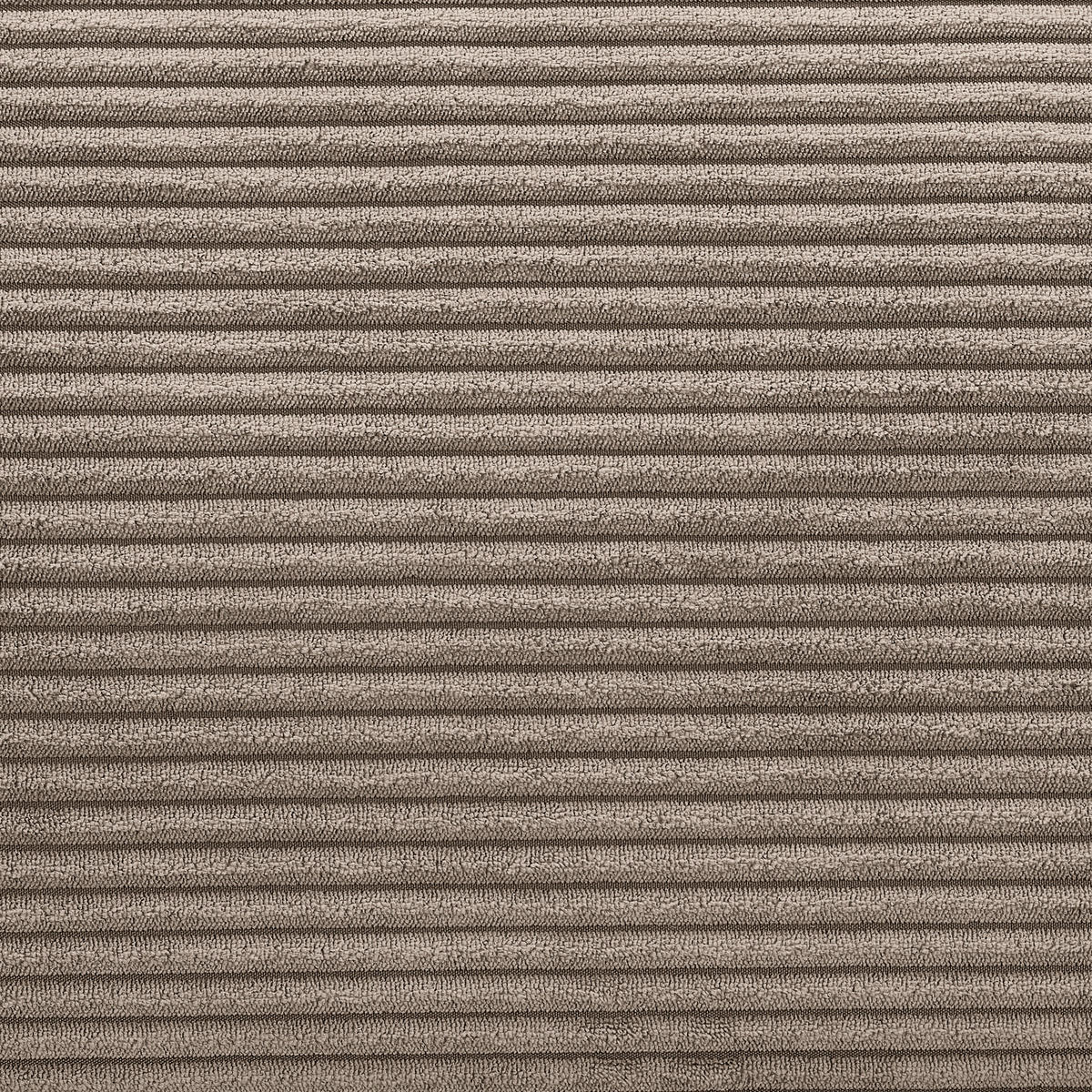 SCHLAFSOFA in Cord Taupe  - Taupe/Buchefarben, Konventionell, Holz/Kunststoff (255/86/123cm) - Livetastic