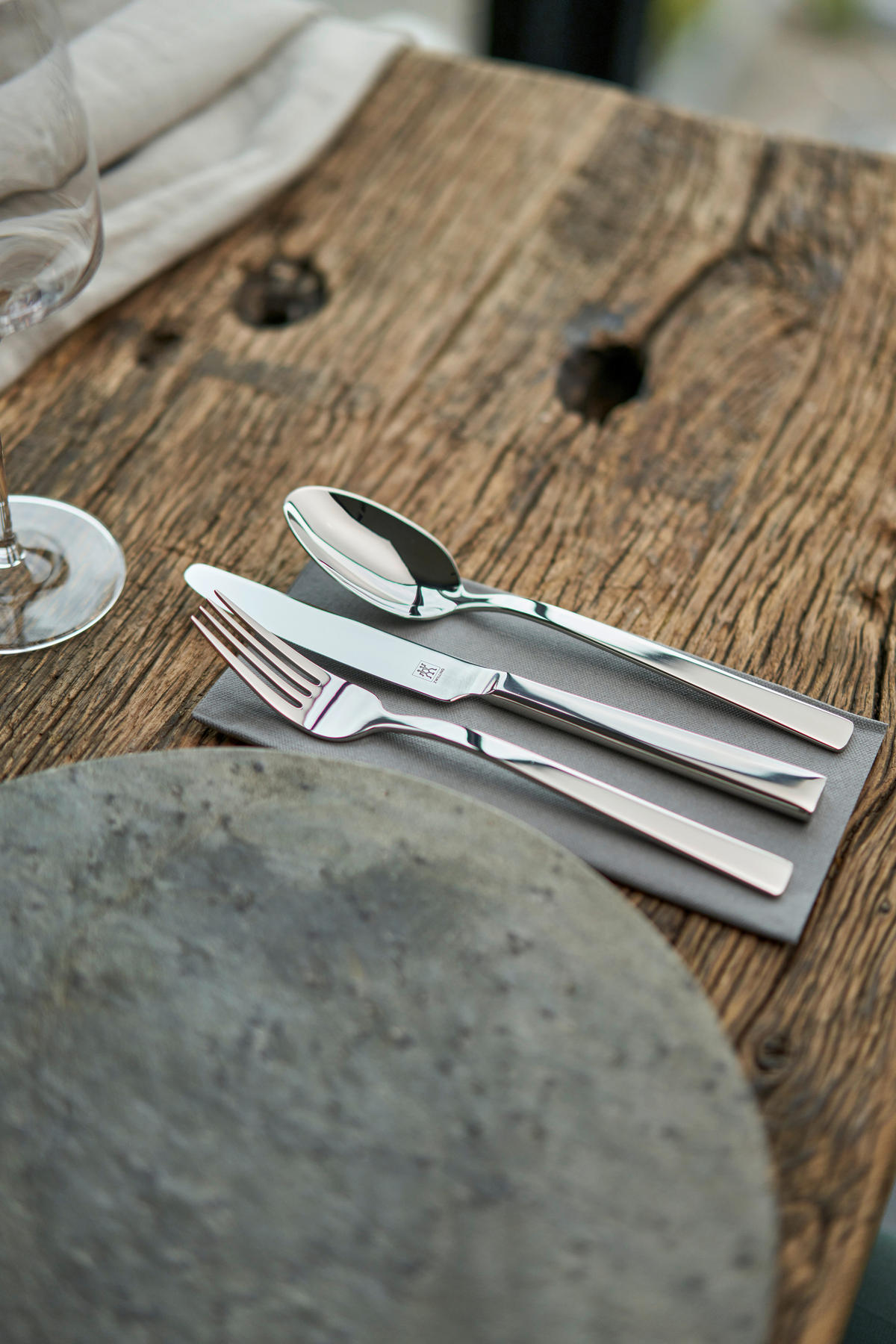 BESTECKSET 68-teilig Edelstahl  - Edelstahlfarben, KONVENTIONELL, Metall - Zwilling