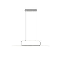 LED-HÄNGELEUCHTE 110/7,5/150 cm  - Alufarben, Basics, Metall (110/7,5/150cm) - Trio Leuchten