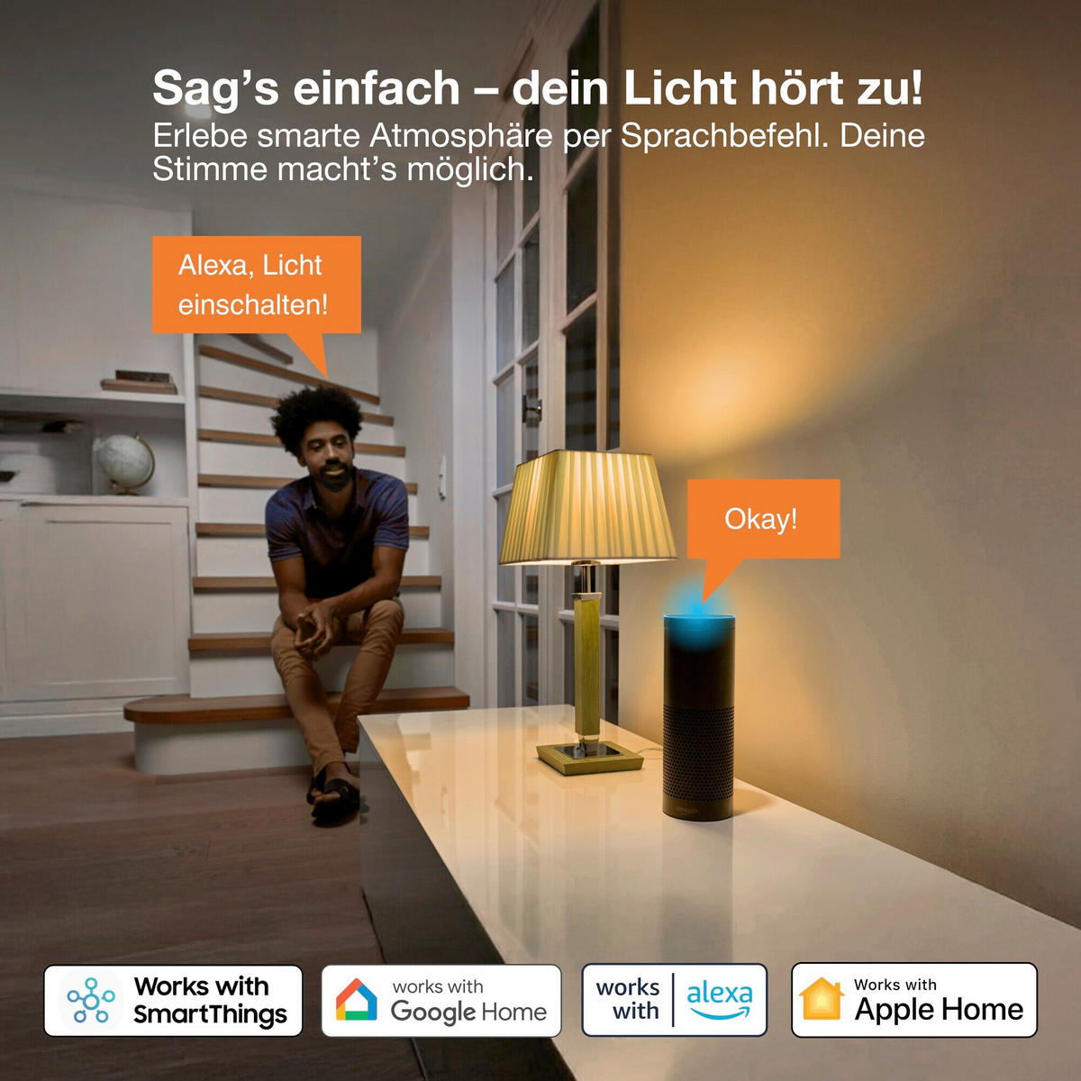 LED-FILAMENT-LEUCHTMITTEL   E14 4 W 470 lm  - Transparent, Basics, Glas (3,5/11,5cm) - Osram