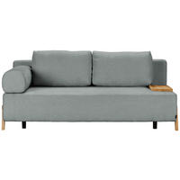 SCHLAFSOFA Holz, Textil Grau  - Naturfarben/Grau, Design, Holz/Textil (211/88/102cm) - Niels Andersson