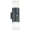 VÄGGLAMPA FÖR UTOMHUS 8,5/33 cm   - vit/antracit, Basics, metall/plast (8,5/33cm) - Trio Leuchten