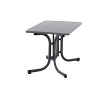 GARTENKLAPPTISCH 110/70/71 cm  - Anthrazit, KONVENTIONELL, Holzwerkstoff/Metall (110/70/71cm) - Siena Garden