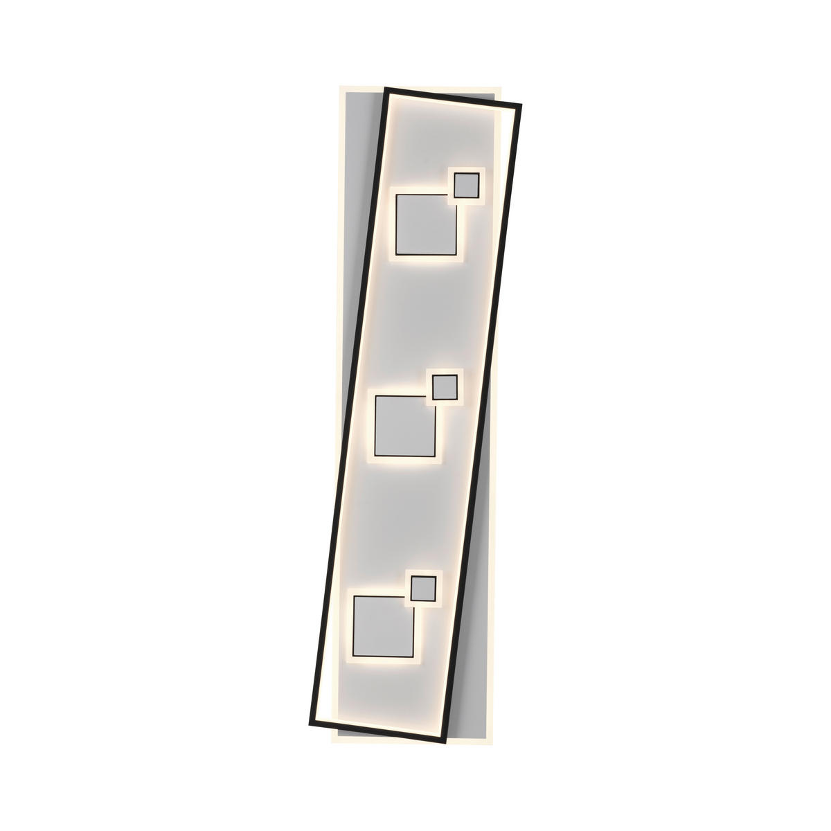 STROPNÍ LED SVÍTIDLO, 97,5/30/5,5 cm - Basics, kov/plast (97,5/30/5,5cm)