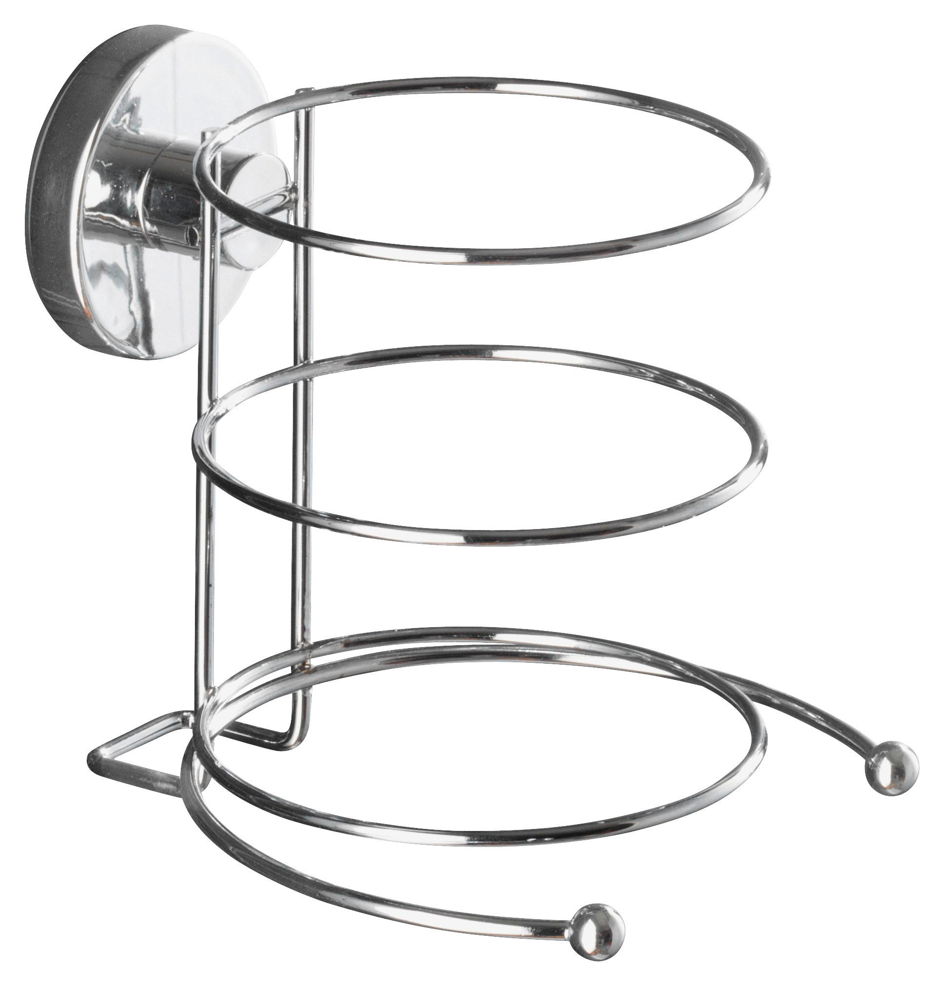 HÅRFÖNSHÅLLARE metall  - kromfärg, Basics, metall (13,5/13cm)