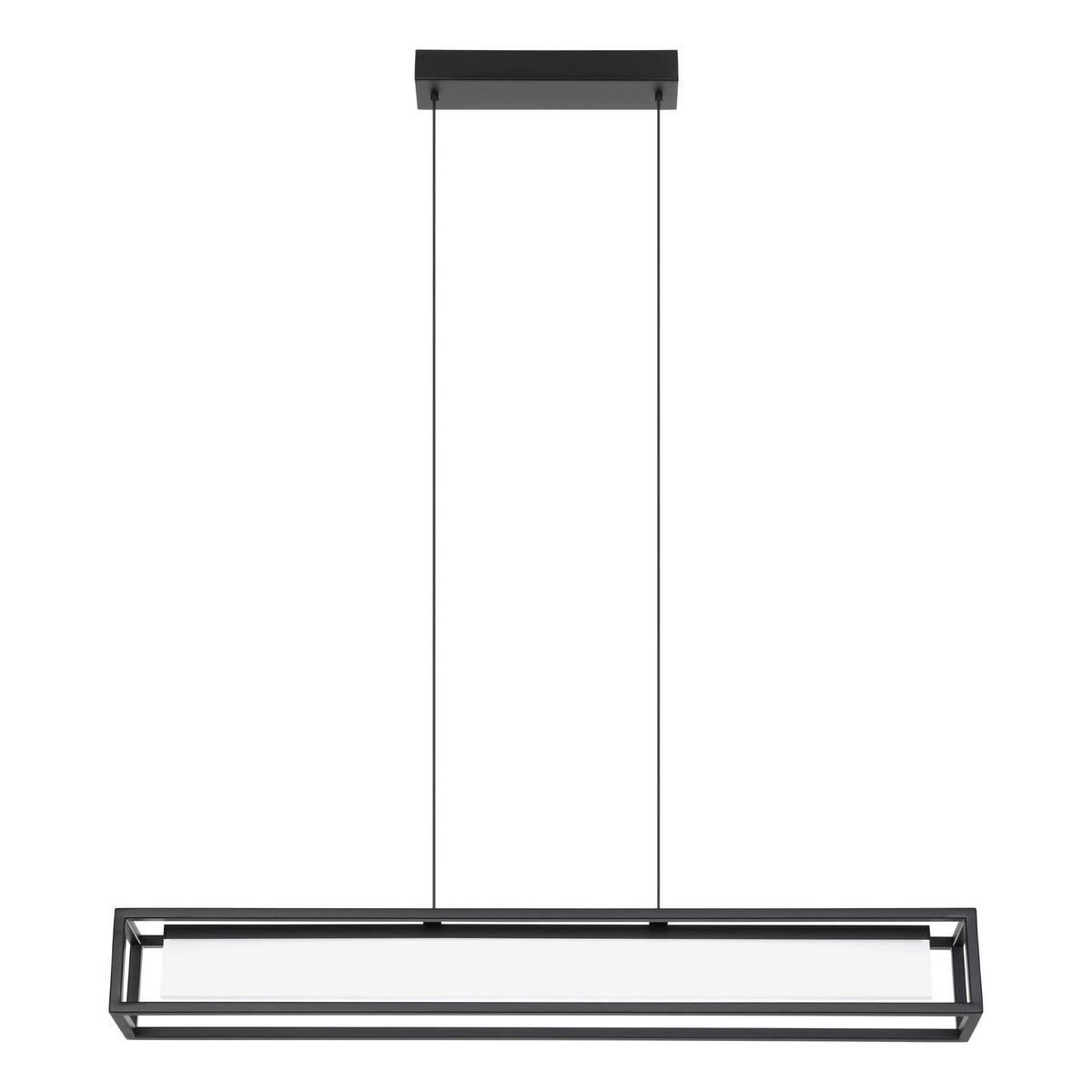 HÄNGELEUCHTE 89/10/150 cm  - Schwarz, Design, Kunststoff/Metall (89/10/150cm) - Eglo