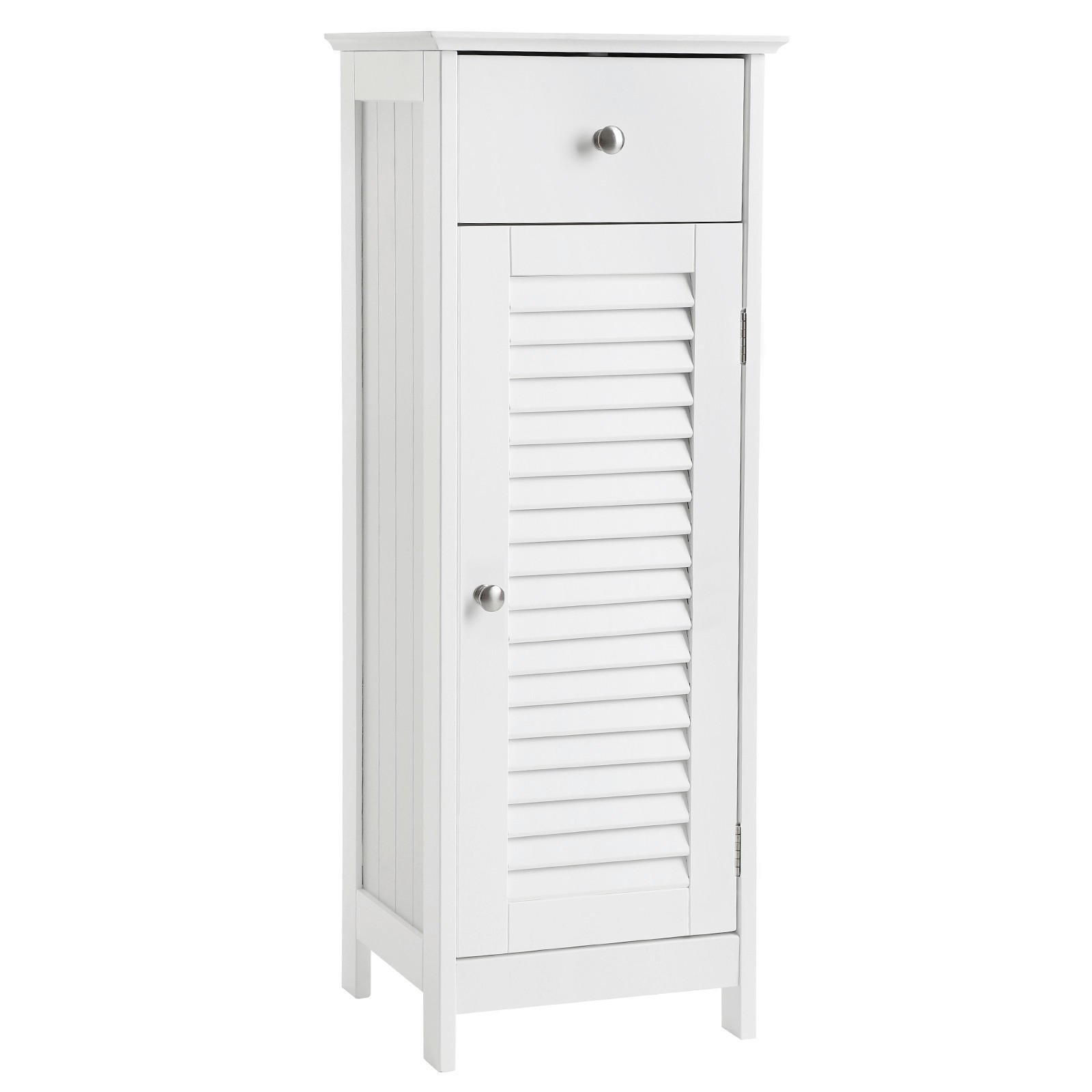 KOMMODE  in 32/87/30 cm  - Weiß, Trend, Holzwerkstoff/Metall (32/87/30cm) - Boxxx