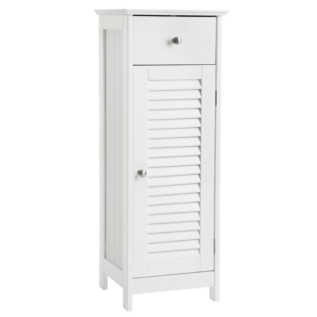 KOMODA, bílá, 32/87/30 cm - bílá, Trend, kov/kompozitní dřevo (32/87/30cm) - Boxxx
