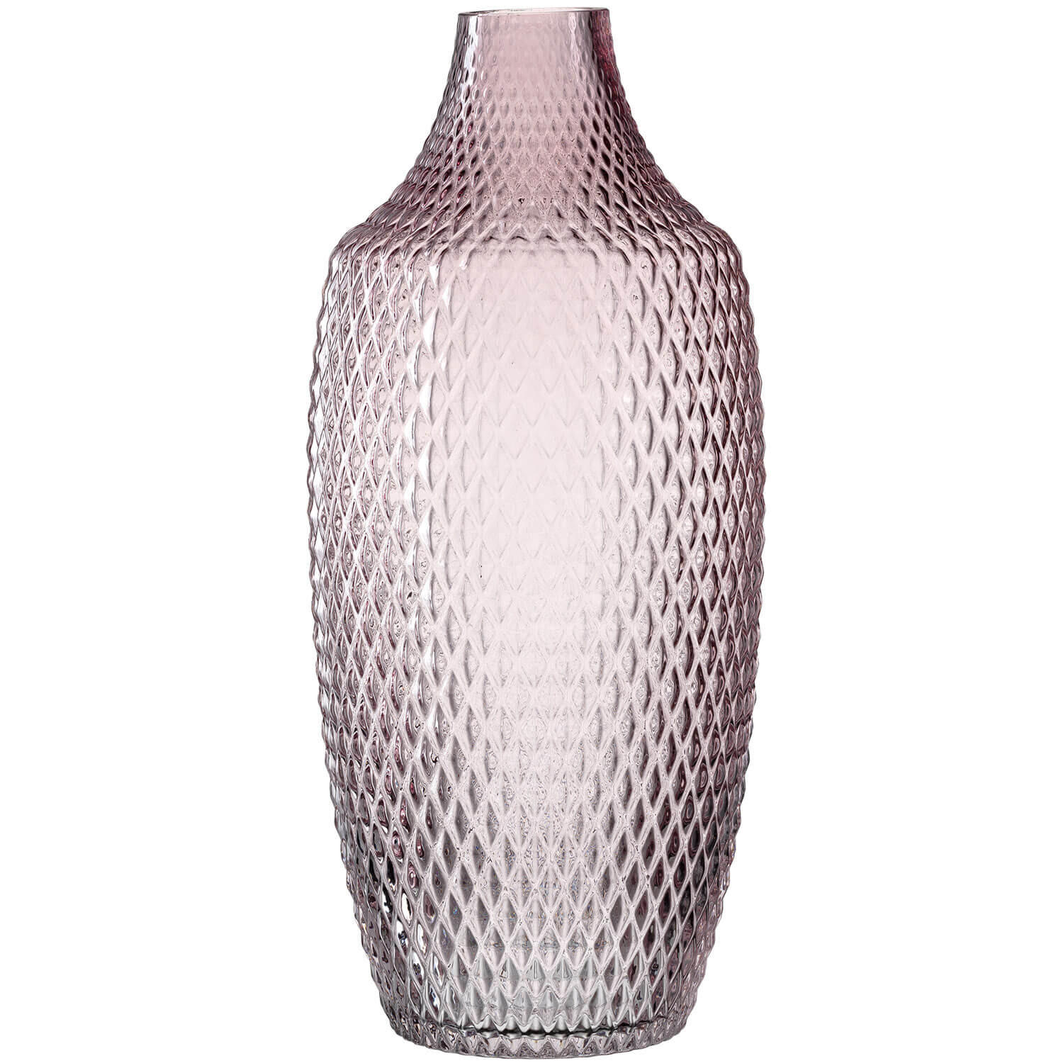 VASE 40,00 cm  - Violett, Basics, Glas (17/40cm) - Leonardo