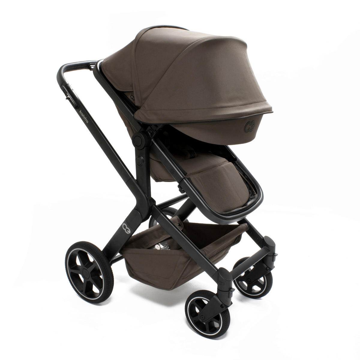 KOMBIKINDERWAGEN  NEXT GEN  Walnut  - Braun, Basics, Metall (103.5/60.5/116cm) - Koelstra