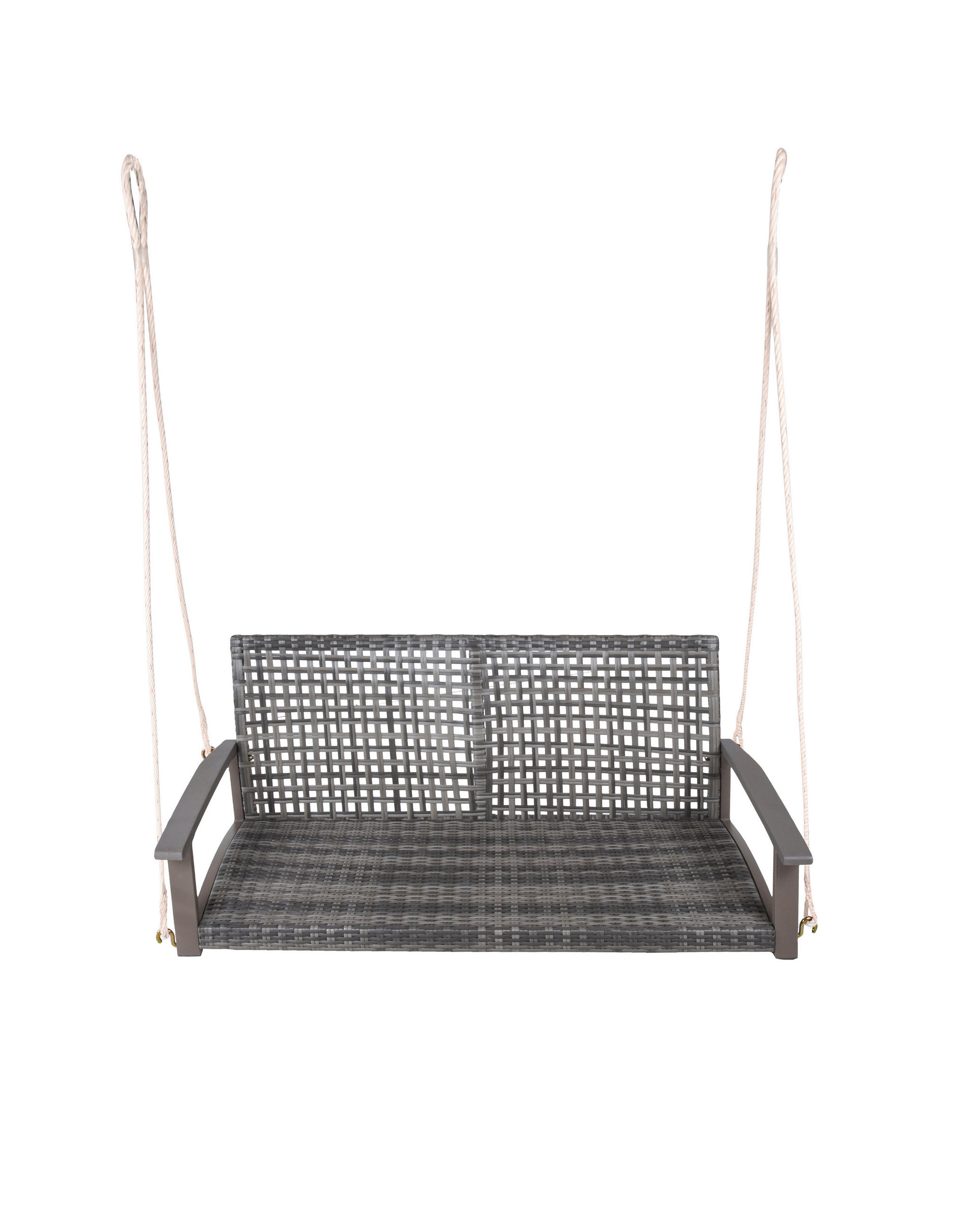 HOUPACÍ LAVICE dřevo, kov, plast - šedá/barvy akácie, Basics, kov/dřevo (120/79/57cm) - Gardenson